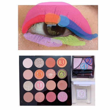 ジューシーピュアアイズ/キャンメイク/アイシャドウパレットを使ったクチコミ(4枚目)