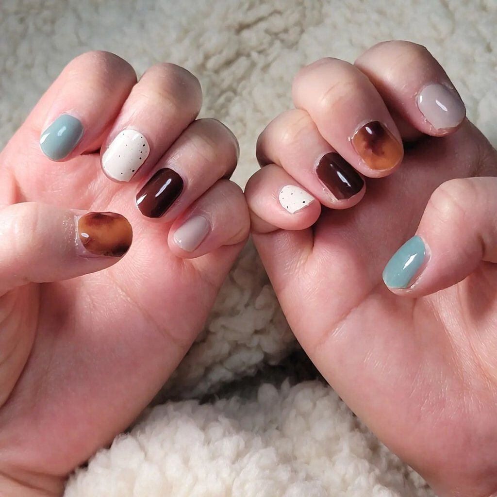 EDGEU ジェルネイルシール/EDGEU/ネイルシールを使ったクチコミ(5枚目)