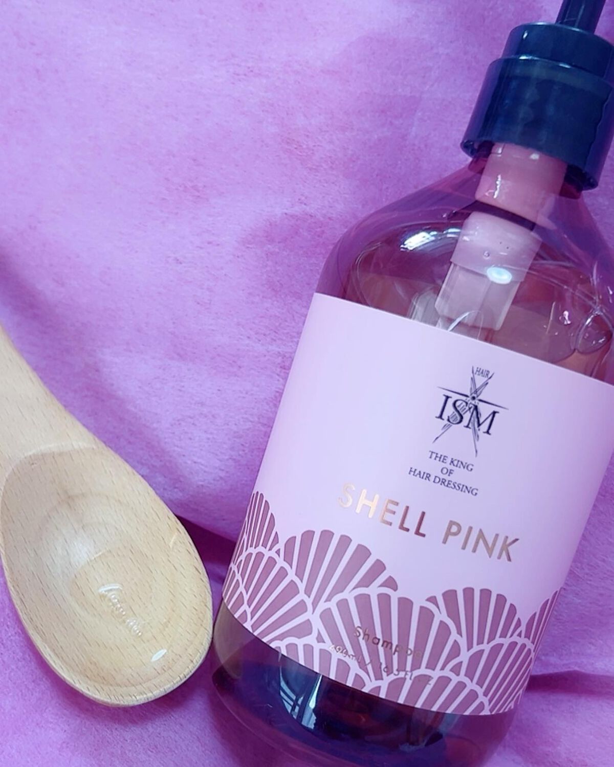 SHELL PINK シャンプー／トリートメント/ISM/市販シャンプーを使ったクチコミ（3枚目）