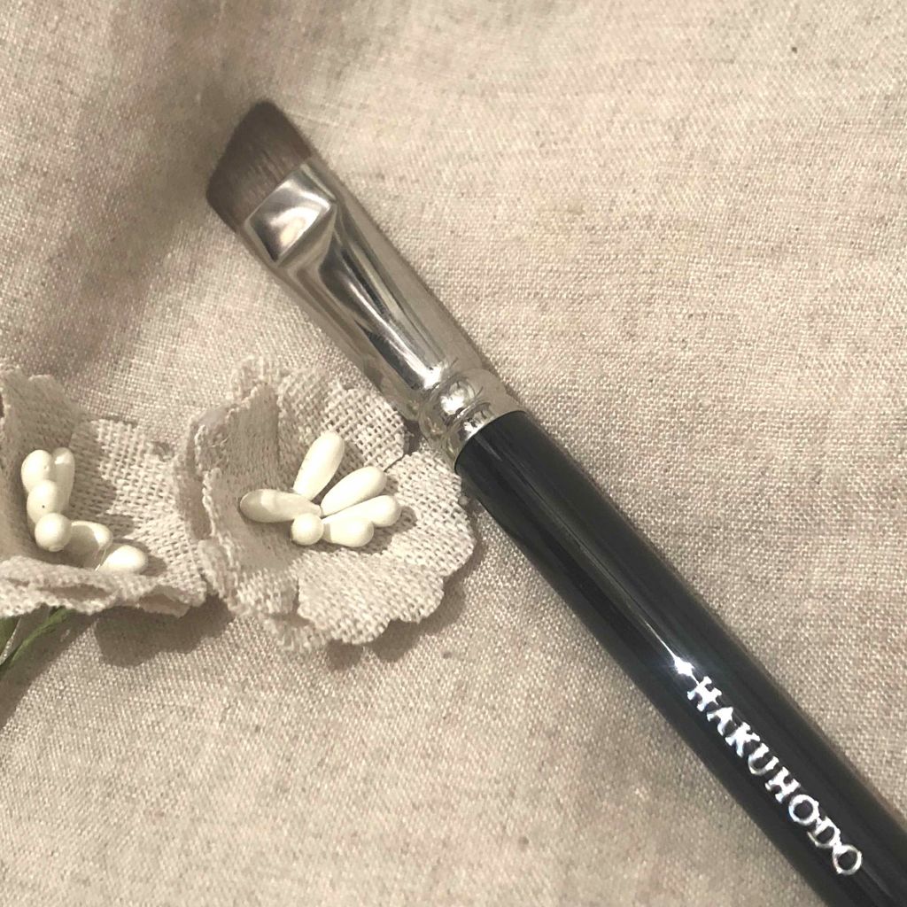 B524 アイブロウ 斜め/白鳳堂/メイクブラシを使ったクチコミ(1枚目)
