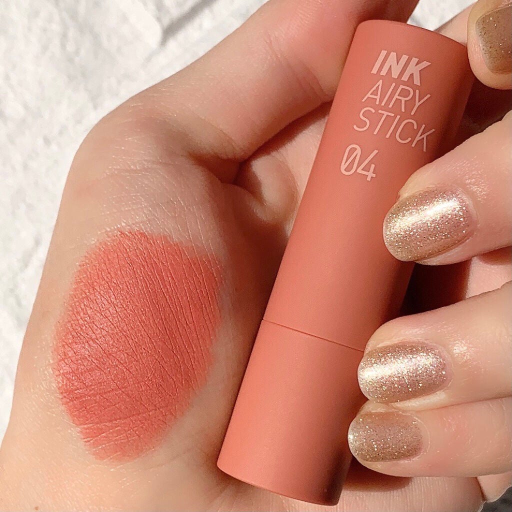 インク エアリー ベルベット スティック/PERIPERA/口紅を使ったクチコミ(2枚目)