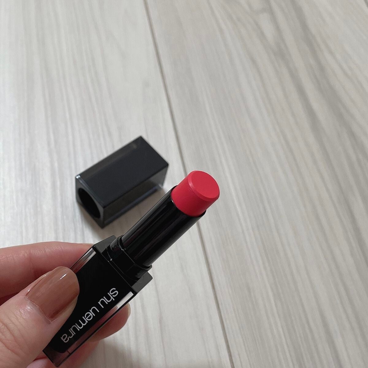 ルージュ アンリミテッド/shu uemura/口紅を使ったクチコミ(1枚目)