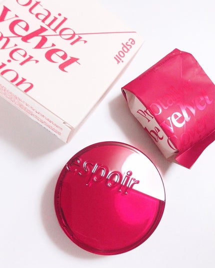 プロテーラービーベルベットカバークッション/espoir/クッションファンデーションを使ったクチコミ(2枚目)