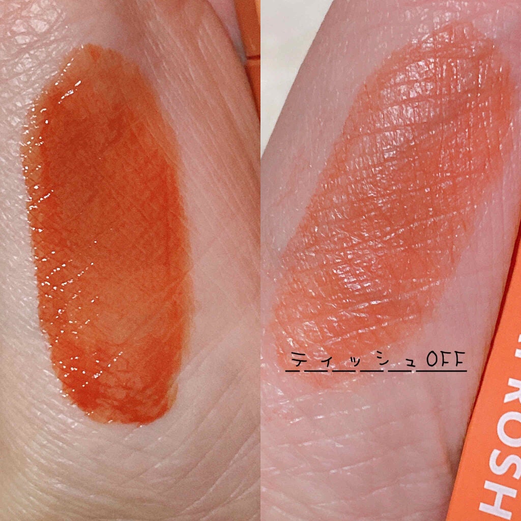 ジューシーリブティント/RICAFROSH/リップティントを使ったクチコミ(3枚目)