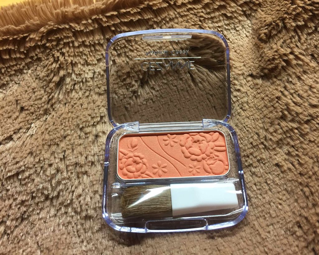 ナチュラル チークN/CEZANNE/パウダーチークを使ったクチコミ（3枚目）