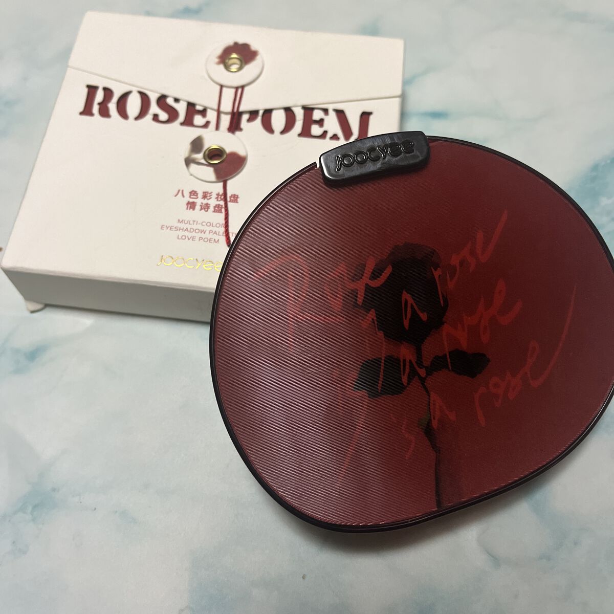 ローズポエムマルチパレット #10ラブレター/Joocyee/アイシャドウパレットを使ったクチコミ（1枚目）