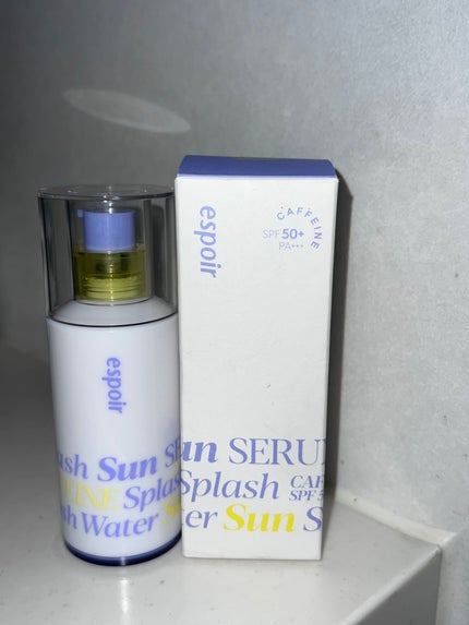 エスポア ウォータースプラッシュサンセラム/espoir/日焼け止めクリームを使ったクチコミ(2枚目)