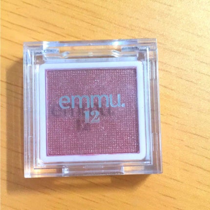 emmu.12 アイシャドウ/emmu.12/単色アイシャドウを使ったクチコミ(1枚目)