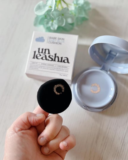 ベイブスキンベイビーブルークッション/unleashia/クッションファンデーションを使ったクチコミ(5枚目)