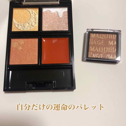 ドラマティックアイカラー (パウダー)/(クリーム)/マキアージュ/アイシャドウパレットを使ったクチコミ(1枚目)