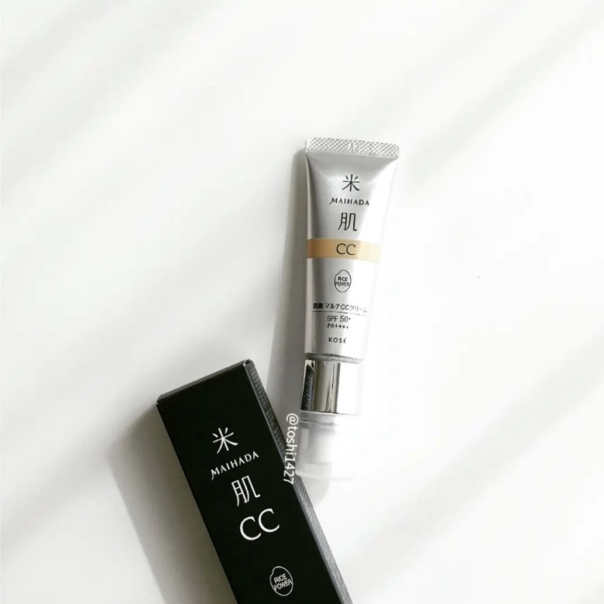 肌潤　マルチCCクリーム/米肌/CCクリームを使ったクチコミ（1枚目）