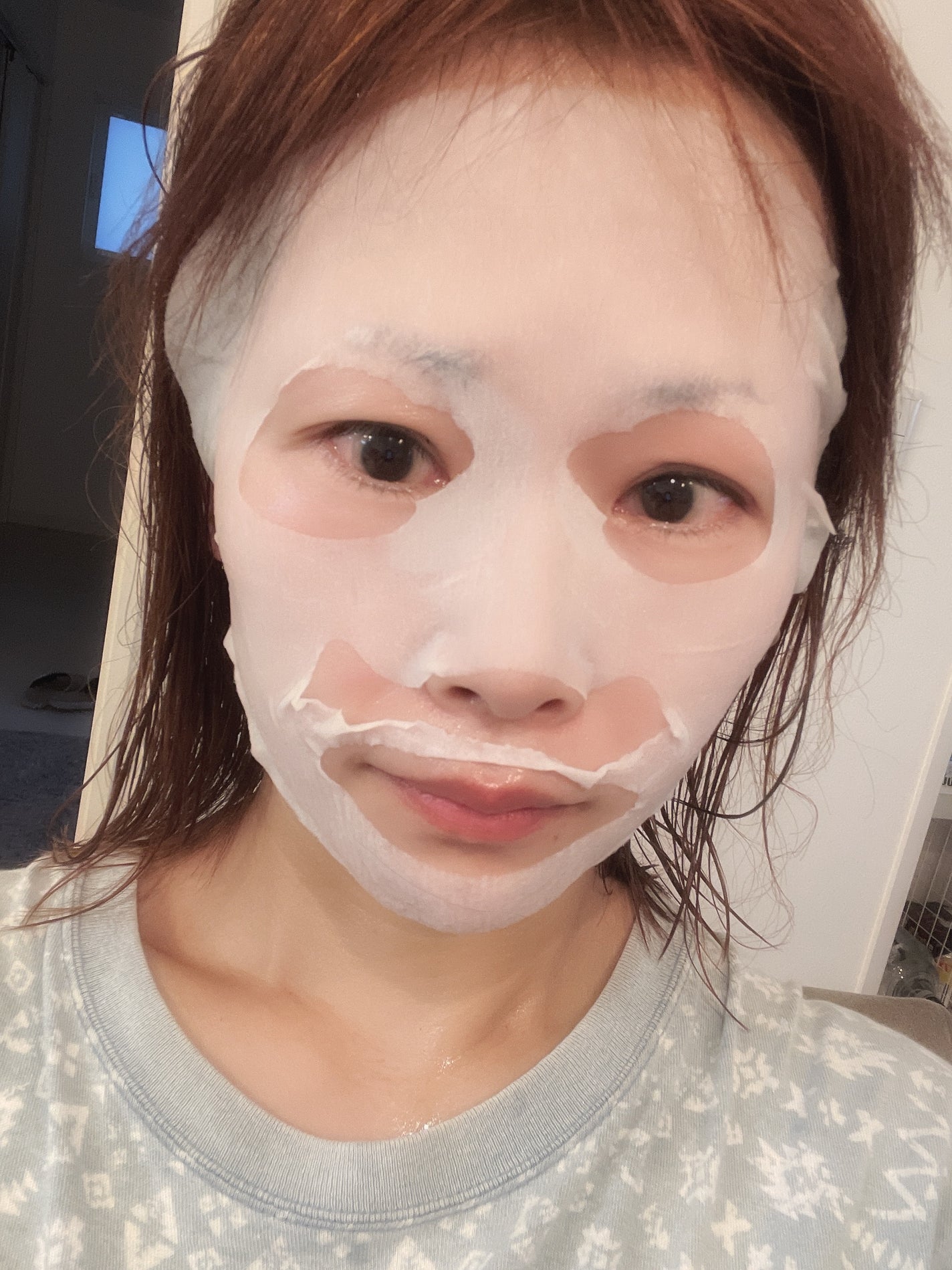 薬用リンクルエッセンスマスク ホワイト/なめらか本舗/シートマスク・パックを使ったクチコミ(6枚目)