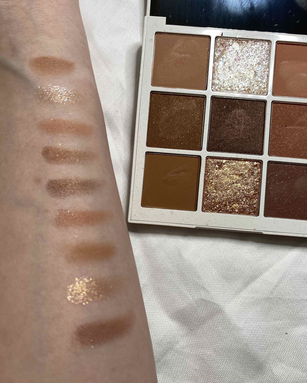 TERRAZZO Shadow palette/HOLIKA HOLIKA/アイシャドウパレットを使ったクチコミ(2枚目)