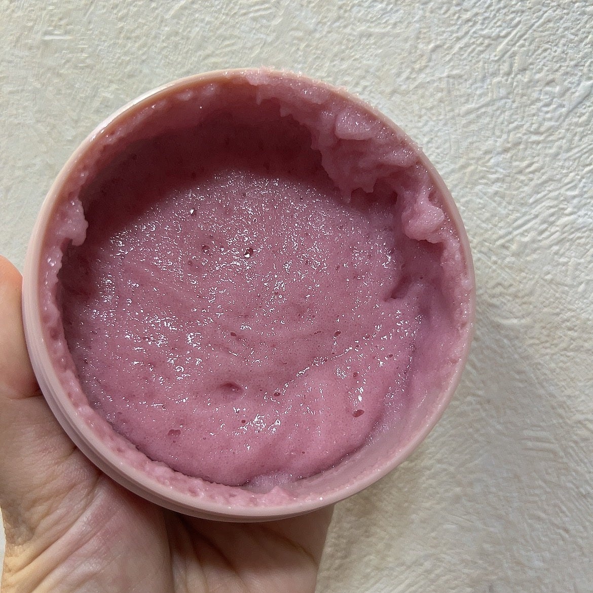 Q+Me スウィート ボム タラソ スクラブ/AGARISM/バスト・ヒップケアを使ったクチコミ(5枚目)