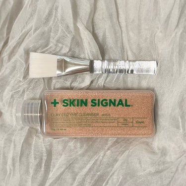 クレイ酵素クレンザー/SKIN SIGNAL/洗顔パウダーを使ったクチコミ（2枚目）