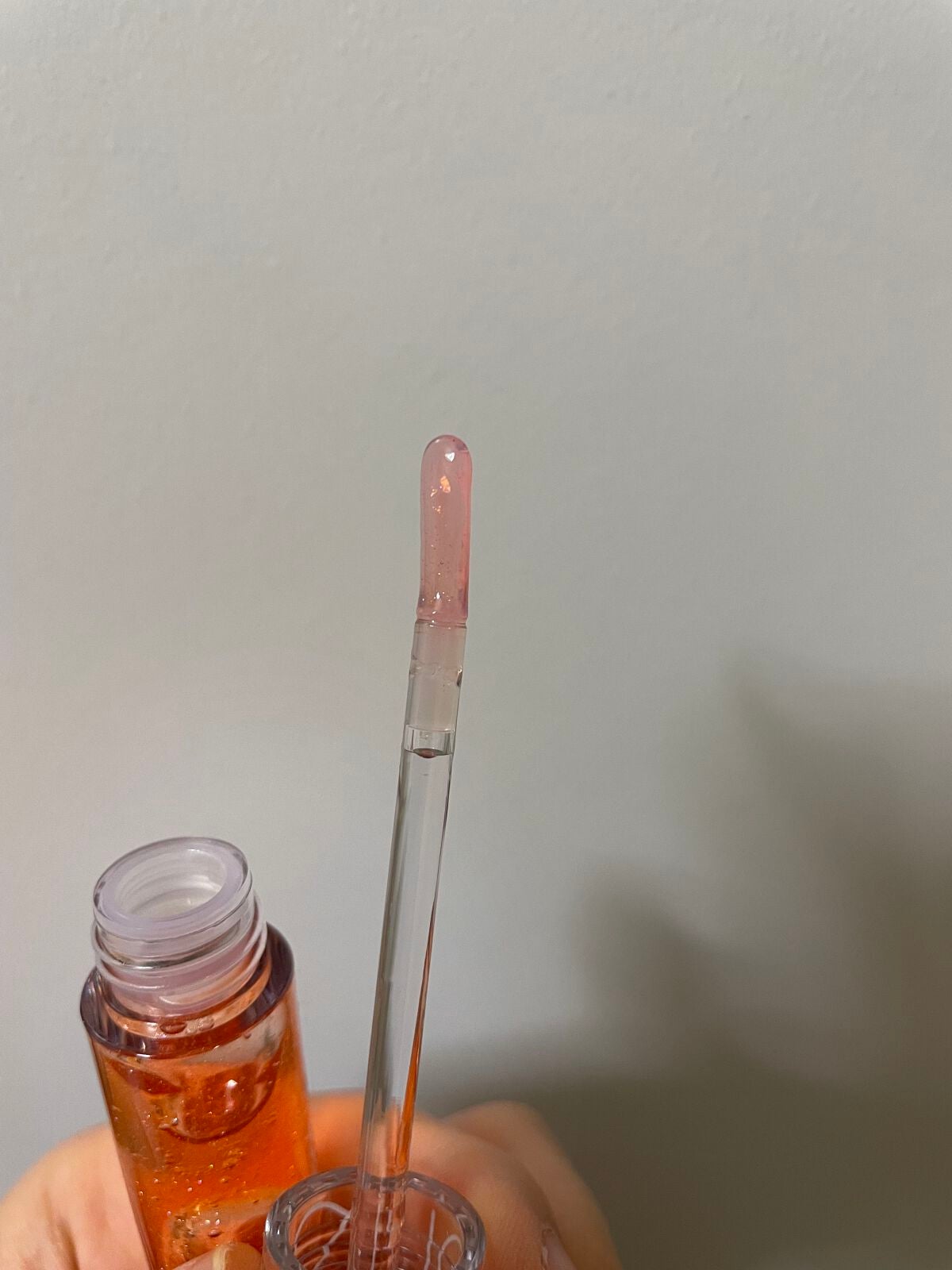 グラスティングウォーターグロス/rom&nd/リップグロスを使ったクチコミ(2枚目)