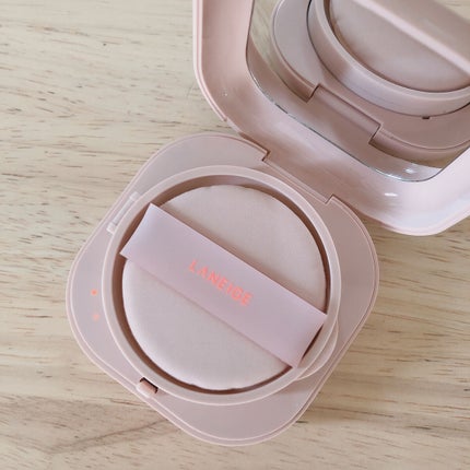 ネオクッション グロウ/LANEIGE/クッションファンデーションを使ったクチコミ(2枚目)