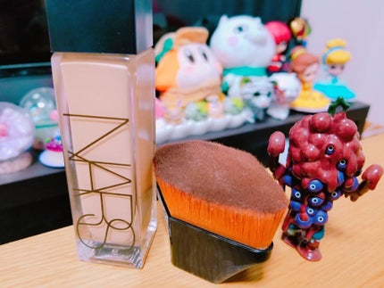 ダイヤモンドファンデーションブラシ/ラッキーウィンク/メイクブラシを使ったクチコミ(1枚目)
