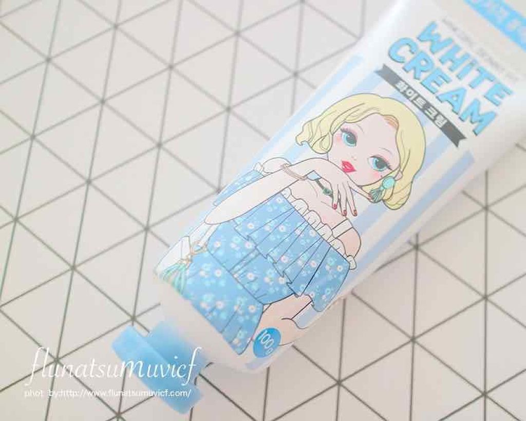 WHITE MILK CREAM/3CE/フェイスクリームを使ったクチコミ（2枚目）