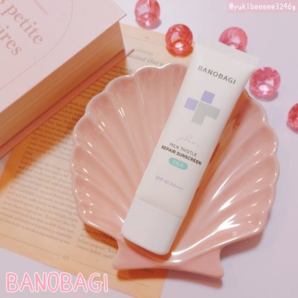 ミルクシスルリペアシカサンスクリーンプラス/BANOBAGI/日焼け止めミルクを使ったクチコミ(1枚目)