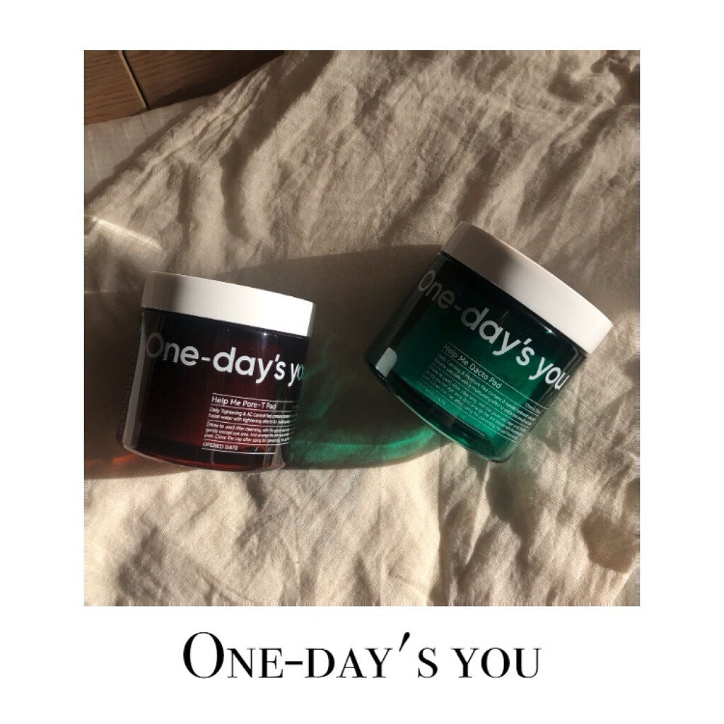 ヘルプミー! ポア-Tパッド/One-day's you/トナーパッドを使ったクチコミ（1枚目）