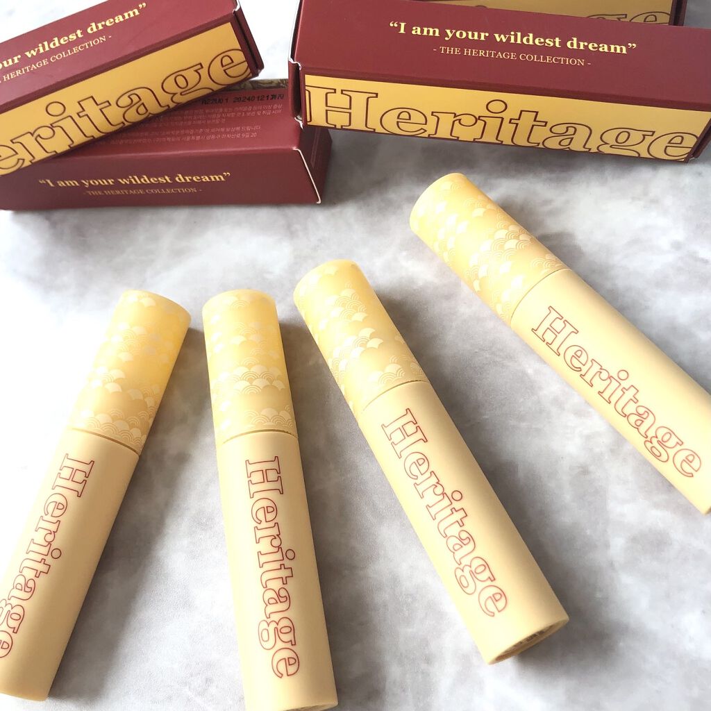 ザ ヘリテージ ベルベット ティント/MERZY/リップティントを使ったクチコミ（1枚目）