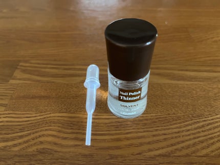 ウインマックスネイルケアシリーズ エナメル うすめ液/DAISO/ネイル用品を使ったクチコミ(2枚目)