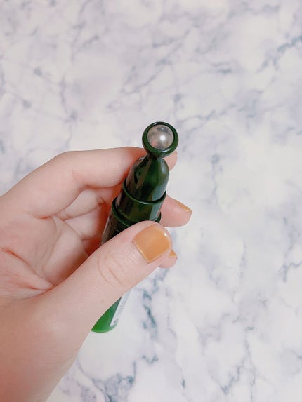 グリーンティーシード モイスト アイ&フェイスボール/innisfree/美容液を使ったクチコミ(2枚目)