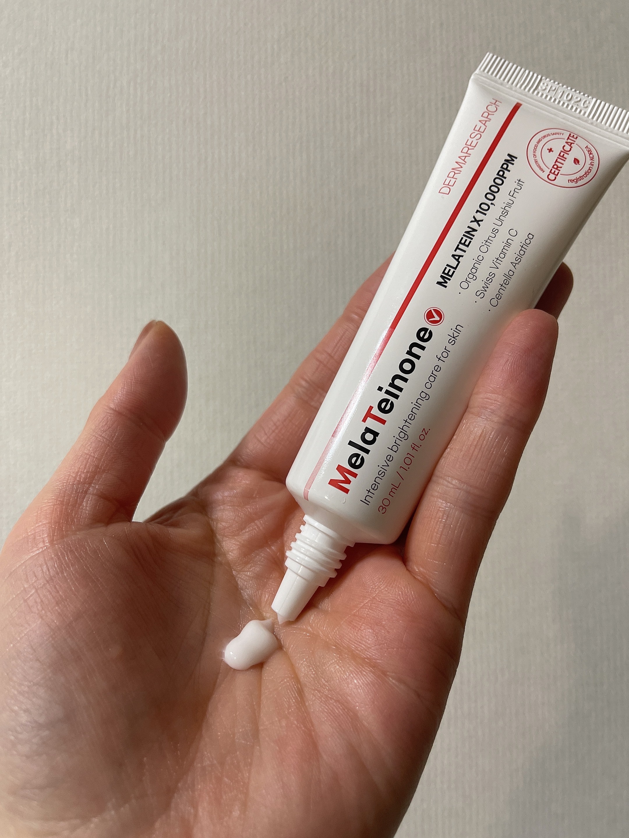 メラティノンクリーム/DERMA RESEARCH/フェイスクリームを使ったクチコミ（1枚目）