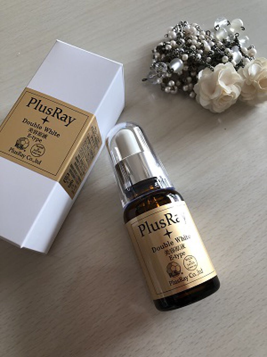 エクストラダブルホワイト美容原液Eタイプ/PlusRay/ブースター・導入液を使ったクチコミ(1枚目)