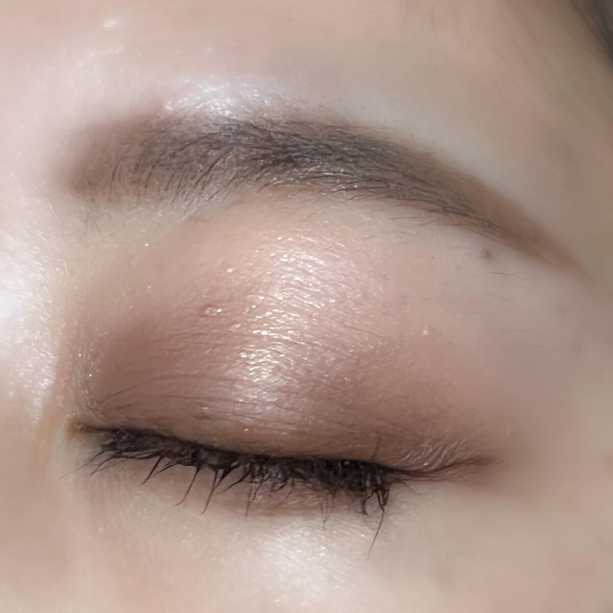 アディクション ザ アイシャドウ マット 008M Truffle/ADDICTION/単色アイシャドウを使ったクチコミ（3枚目）