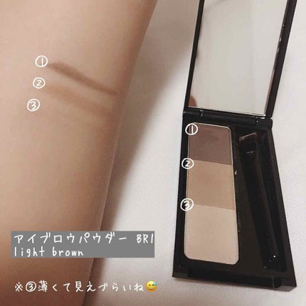 UR GLAM BLOOMING EYE COLOR PALETTE/U R GLAM/アイシャドウパレットを使ったクチコミ(4枚目)