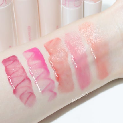 ジューシーラスティングティント/rom&nd/リップティントを使ったクチコミ(1枚目)