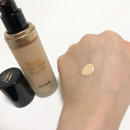 ボーン ディス ウェイ アンディテクタブル 24H マット ファンデーション/Too Faced/リキッドファンデーションを使ったクチコミ(2枚目)