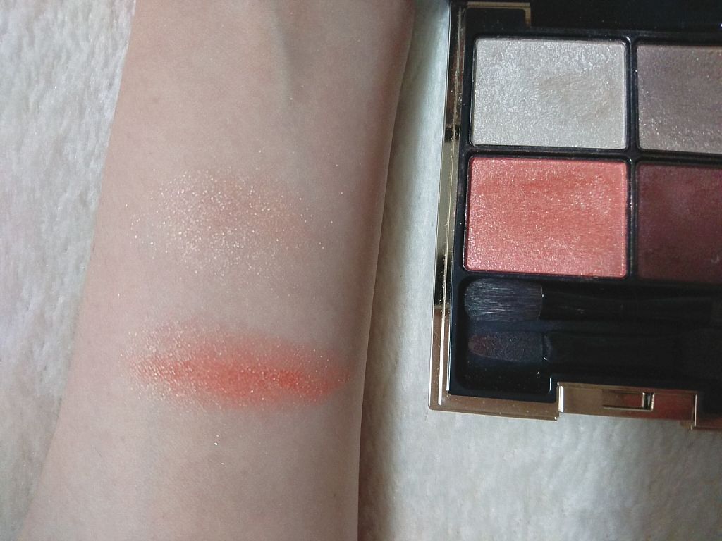 デザイニング カラー アイズ 02 光橙花(HIKARITOUKA)/SUQQU/アイシャドウパレットを使ったクチコミ（2枚目）