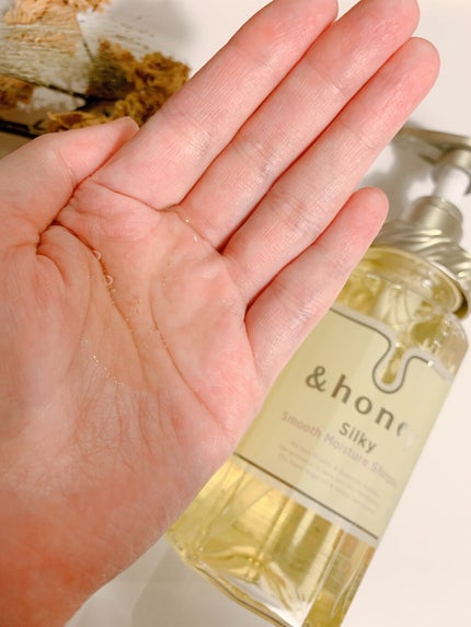 シルキー スムースモイスチャー シャンプー 1.0/ヘアトリートメント 2.0/&honey/市販シャンプーを使ったクチコミ(2枚目)