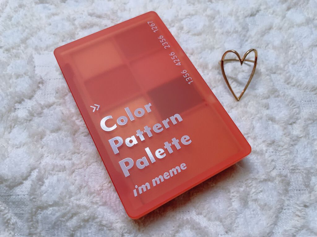 カラーパターンパレット/i’m meme/マルチパレットを使ったクチコミ（1枚目）
