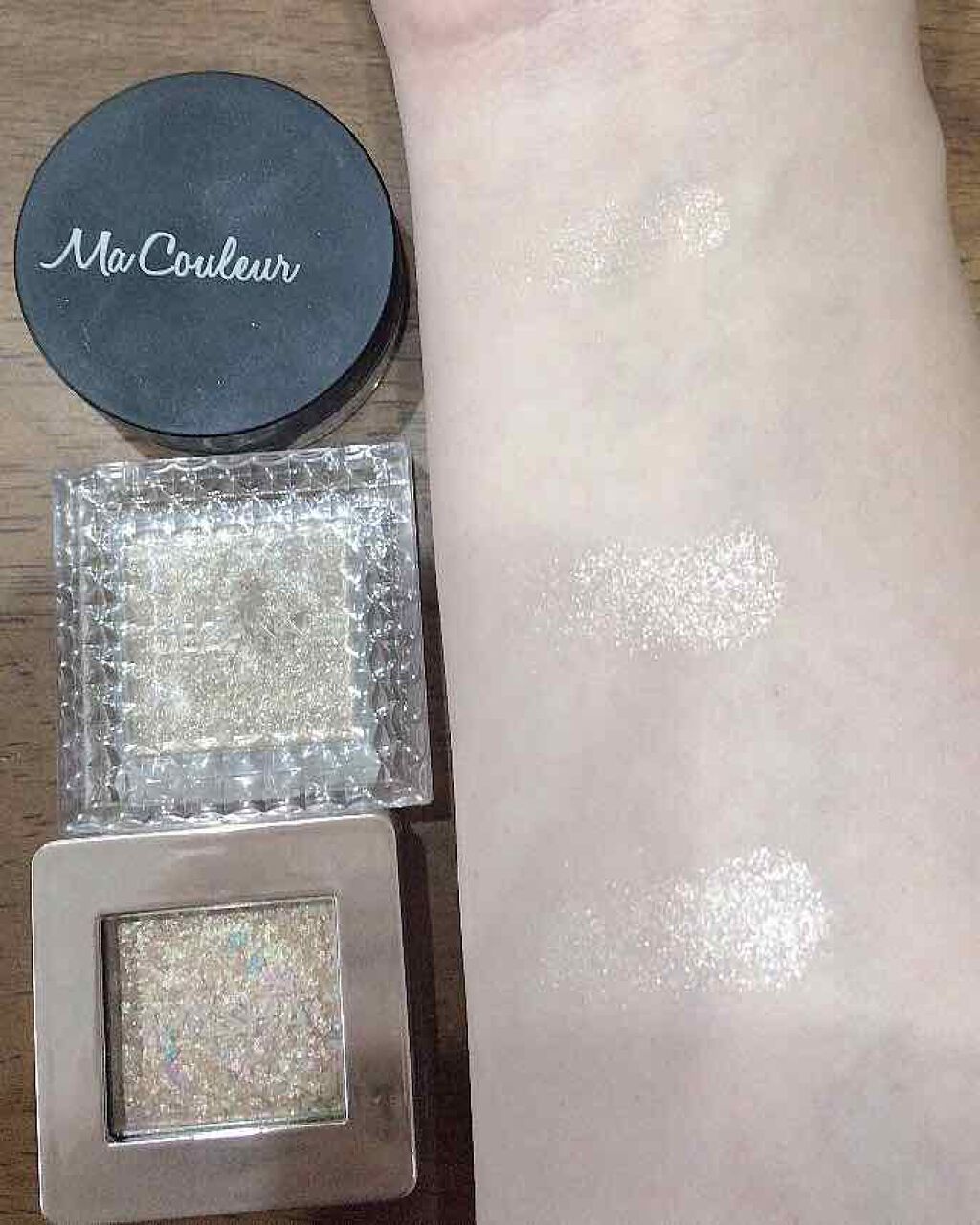 スパークルアイジェム/マクレール/ジェル・クリームアイシャドウを使ったクチコミ（1枚目）