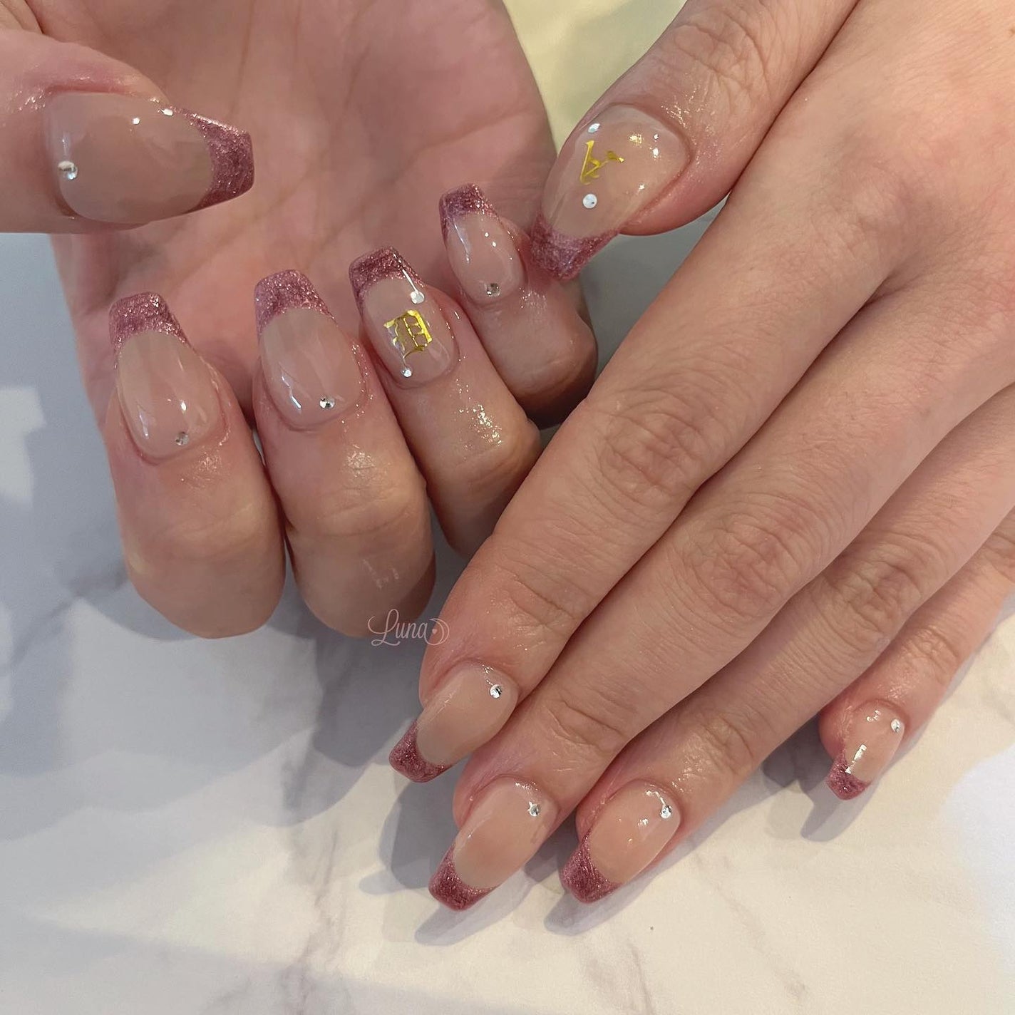 Iuna. Mizuki on LIPS 「.pink💞💖✨#nail#nailstagram#gelna..」(2枚目)