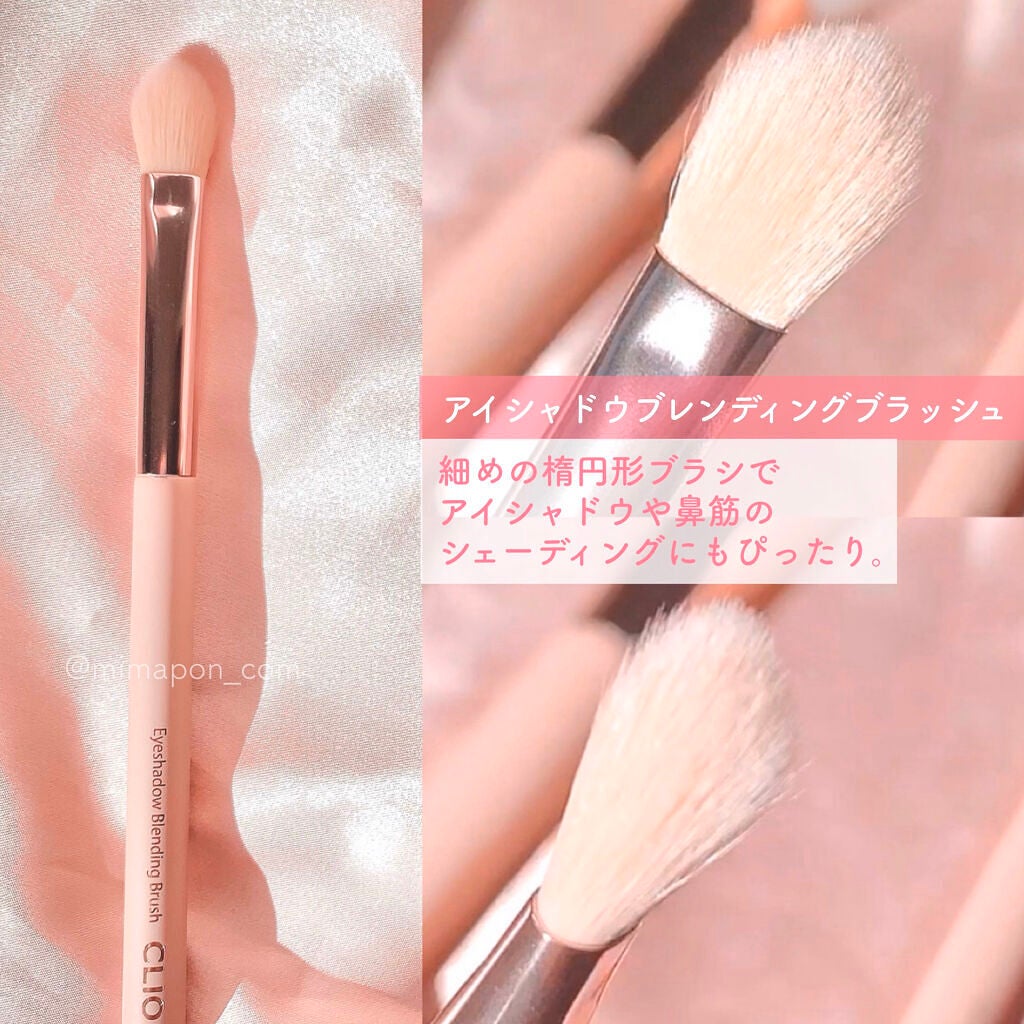 プロ プレイ メイクアップ ブラシ セット|CLIOの口コミ - クリオのブラシセットレビュー💖 by みまぽん(混合肌) | LIPS