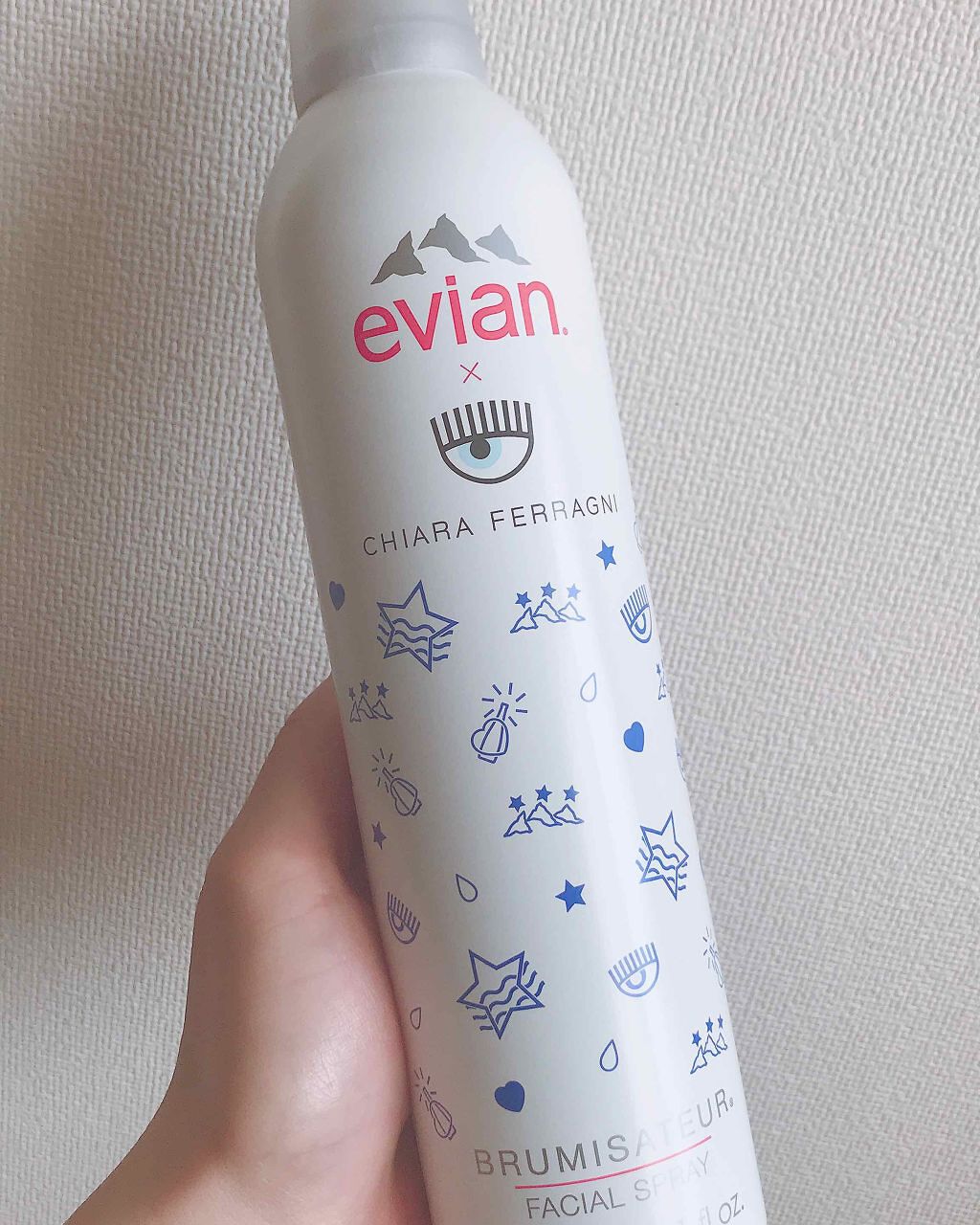 フェイシャルスプレー/エビアン/ミスト状化粧水を使ったクチコミ(1枚目)