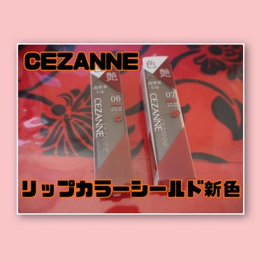 リップカラーシールド/CEZANNE/口紅を使ったクチコミ（1枚目）