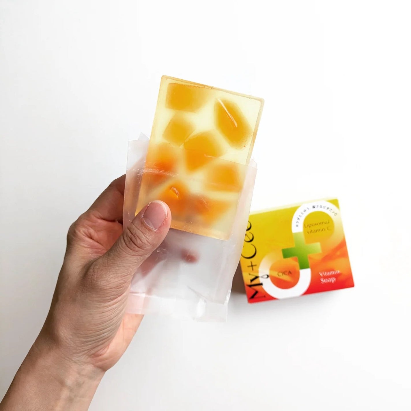 マイシーVCソープ/さくらの森/洗顔石鹸を使ったクチコミ(2枚目)