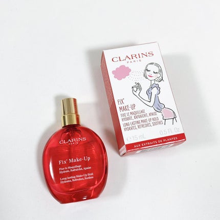 フィックス メイクアップ/CLARINS/ミスト状化粧水を使ったクチコミ(4枚目)