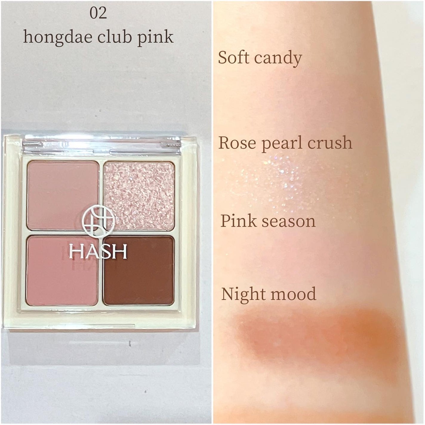 ソウルモーメントパーフェクトアイパレット/HASH/アイシャドウパレットを使ったクチコミ(3枚目)