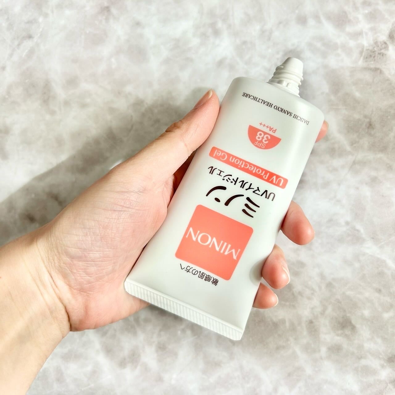 ミノンUVマイルドジェル/ミノン/日焼け止めジェルを使ったクチコミ(3枚目)