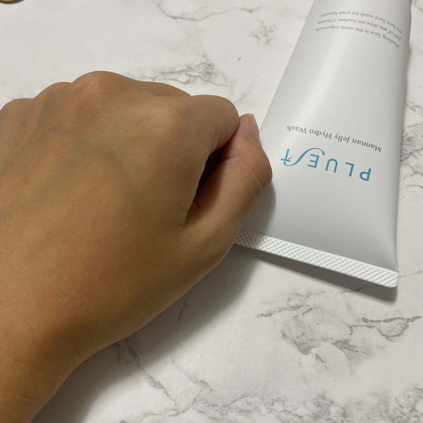 マンナンジェリーハイドロウォッシュ/PLUEST/洗顔料を使ったクチコミ(4枚目)