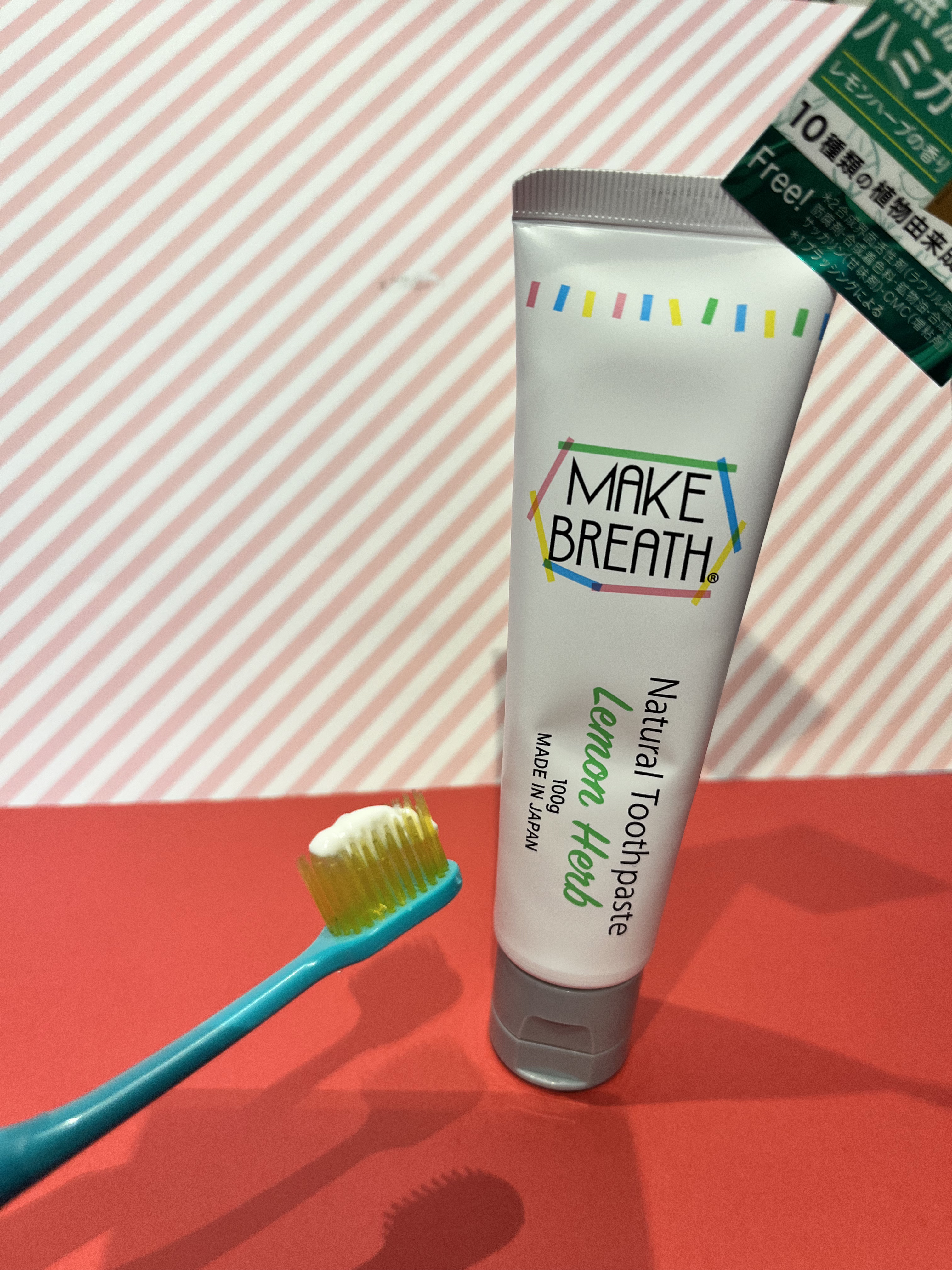メイクブレス ハミガキ/MAKE BREATH/歯磨き粉を使ったクチコミ（2枚目）