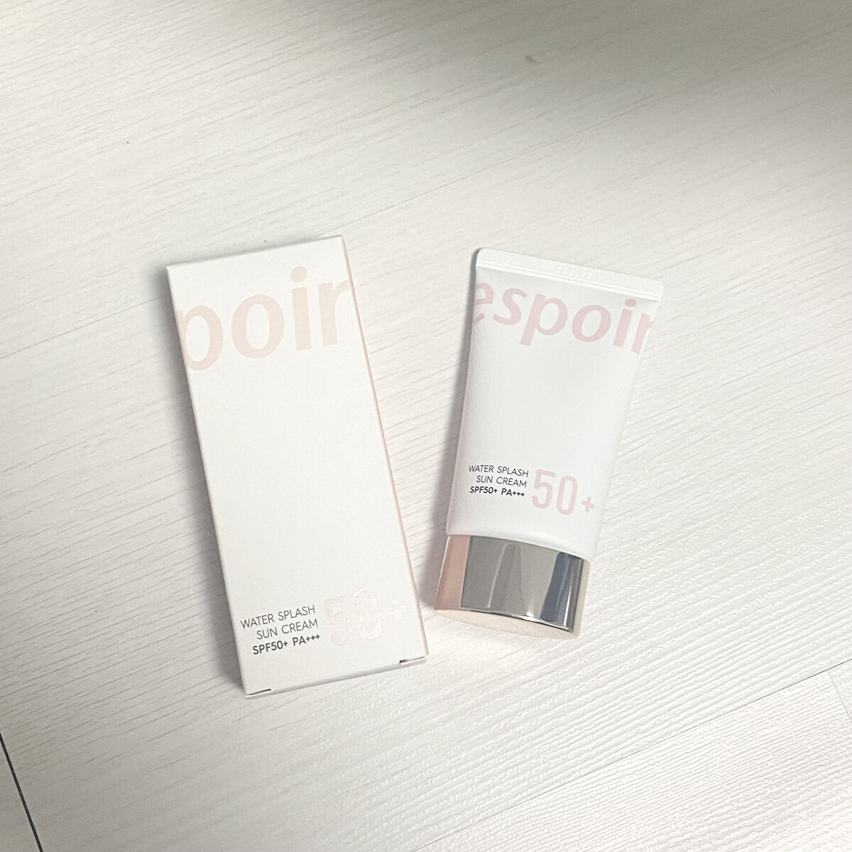 ウォータースプラッシュサンクリーム/espoir/日焼け止め・UVケアを使ったクチコミ（1枚目）