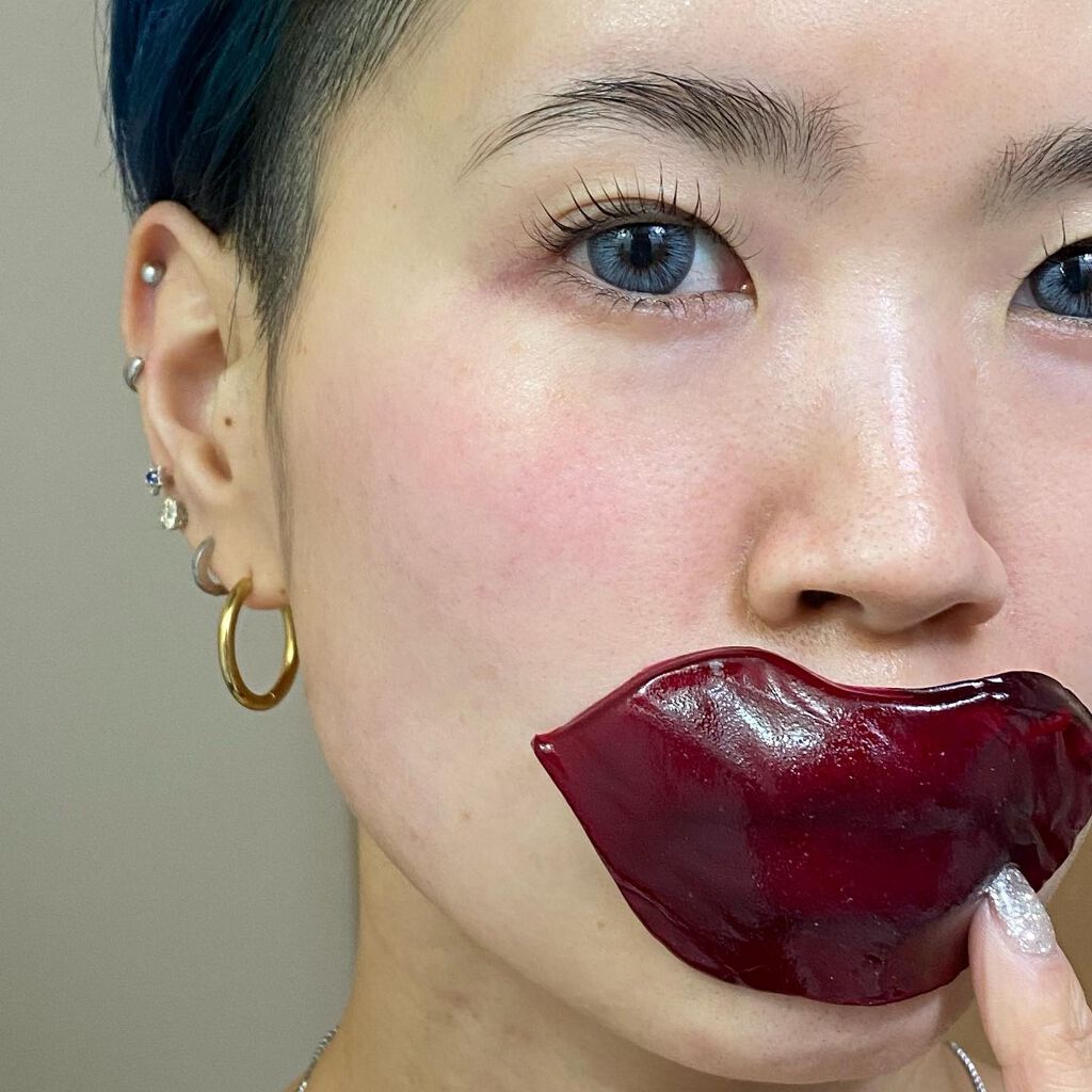 ホットリップス リップマスク＆スクラブ/ラッシュ/リップスクラブを使ったクチコミ（2枚目）